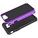 for Samsung Galaxy J7 V / J7 2017 / J7 Prime / J7 Perx / J7 Sky Pro/Galaxy Halo Case, LK [Shock Absorption] Drop Protection Hybrid Armor Defender Protective Case Cover (Purple)