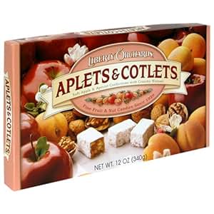 Amazon.com : Liberty Orchards Aplets & Cotlets, 12-Ounce Packages (Pack ...