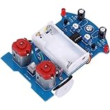 WHDTS Smart Intelligent Robot Tracking Car D2-5 Electric Suite Soldering DIY Kits for Education School Competition
