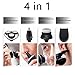 Miracu 4 In 1 Professional Electric Shaver Men’s Razor Waterproof Beard & Mustache Groomer Nose & Ear Hair Trimmer Shaving & Grooming Set