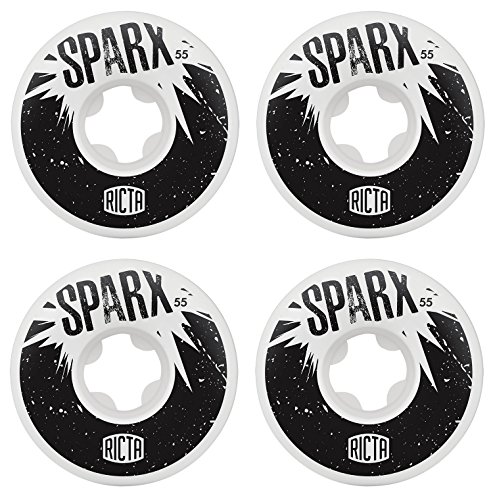 Ricta Sparx 101a Skateboard Wheel 55mm White