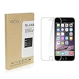 iPhone 7 Plus Tempered Glass Screen Protector, VICO Premium [Anti-Scratch][Anti Shock]Ultra Thin Lightweight 0.3mm[Shatter Proof] 9H Hardness Wet, Apple iPhone 7 Plus Clear HD Anti-Bubble Film