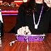 OCYCLONE iPhone X case, Cute for Girls Glitter Bling Diamond Rhinestone Bumper with Ring Kickstand Sparkly Protective Phone Case for iPhone X for Women Girl - Purple