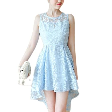 Vestido Encaje Sin Mangas Falda Larga De Esmoquin De Las