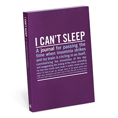 Knock Knock Mini Inner-Truth Journal, I Can't Sleep, 4 x 5.75 Inches (50077) (Mini IT)