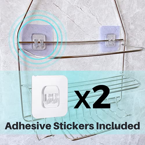 KeFanta Hanging Shower Caddy, Shower Organizer Shelf, Bathroom Storage