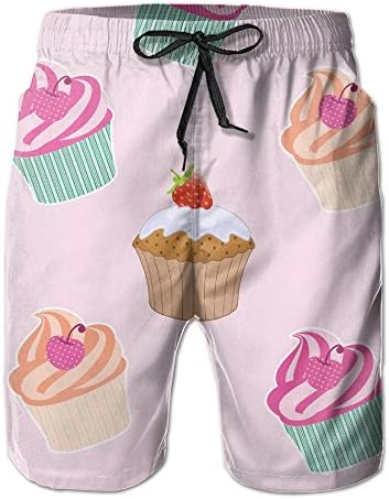 Cupcakes And Muffins Adult Beautiful Sweat Pants Elastic 8.82oz