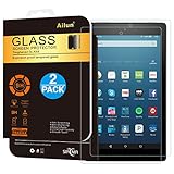 Ailun Screen Protector for Fire HD 8 2Pack 2018 2017 2016 Release 2.5D Edge Tempered Glass 9H Hardness Ultra Clear Anti-Scratch Case Friendly