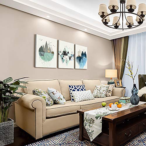 2 Abstract+Mountain+Paintings+Geometry+Decoration