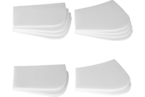 Qwtqwt Shock Absorbing Memory Foam Inserts for Horseback Riding Saddle Pads,Saddle Shims for Horseback Riding Cushioning Supp