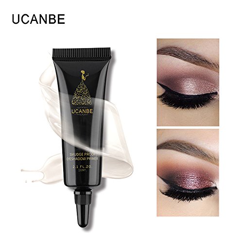 shamrock58 UCANBE Eye Primer by Radiant Complex Eyeshadow Base for a Perfectly Primed Eyelid Whitening (Black)