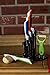 Premium Ceramic Knife Set by Clever Chef | 4 Piece Chef Knife and Vegetable Peeler Set | Adjustable Holder Stand | Convenient Countertop Design | Space Saving Convenience | 100% Satisfaction Guarantee