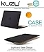 Kuzy Compatible with MacBook 12 inch Case for Model A1534 2017-2015 with Retina Display - MacBook 12 Case Hardshell for 12 inch MacBook Case Matte Hard Shell MacBook Case 12 inch, Black