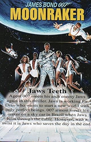 007 James Bond, Jaws, Metal Teeth, Spy Who Loved Me