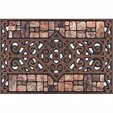 Apache Mills Masterpiece Prague Welcome Door Mat, 18-Inch by 30-Inch