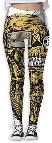 Jasonasd Zombie Ghost Women's Popular Slim Exercise Fitness Yoga Trousers