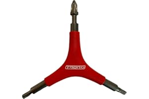 TronX Multi Pro Inline Roller Hockey Skate Tool - Rotate Wheels, Bearing Pusher and Extractor, Unscrew Helmets, Designed in USA