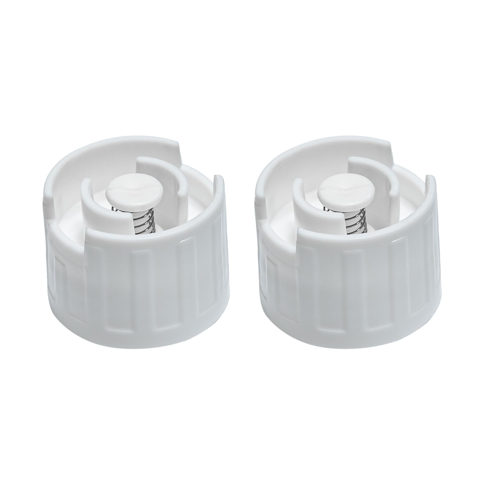 Septillar Pet Water Bottle Cap Water Dispenser Lid for Replace (2pcs), White