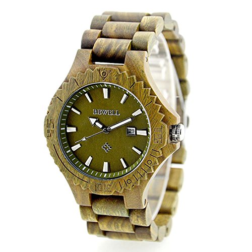 Quartz casual watches man chrismas gift wood watch w023c