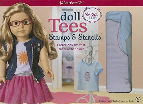 Doll Tees and Tanks: Stencils and Stamps: Create designs that are sure to shine! (American Girl) by Emily Osborn (2016-03-01) Paperback – 1897