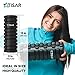 Foam Roller for Muscles and Back Roller - High Density, Grid Textured for Massage Exercise Yoga & Pilates (13 in). Trigger Point Therapy, Myofascial Release Roller + BONUS BAG w/ Zippered pocket!