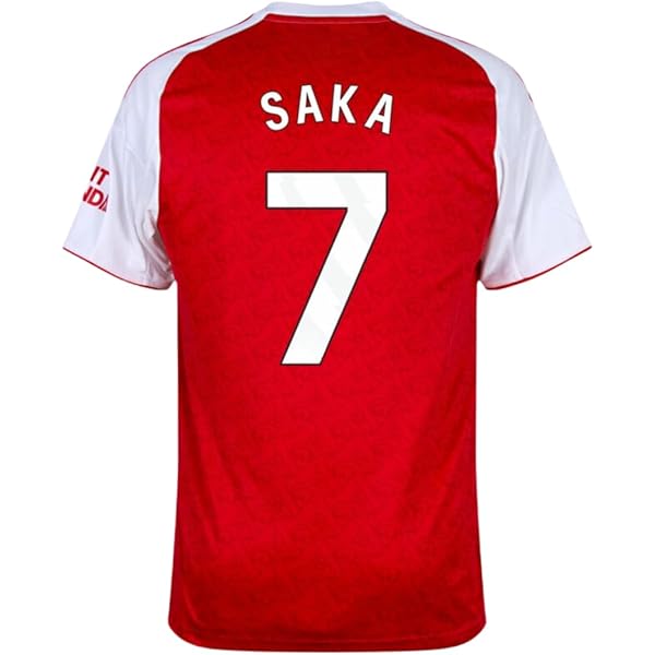 Amazon.com: Saka #7 Home Soccer Jersey for Men Fan Version (US