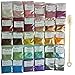 30 Color Pigments Shimmer Mica Powder - DIY Soap Making, Candle Making,Resin Dye, Mica Powder Organic for Soap Molds (5 Grams Each, 150 Grams Total)