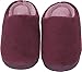 Luxehome Women's Slip On Indoor/Outdoor Coral Fleece Footwear/Slippers (5/6 US, Purple)