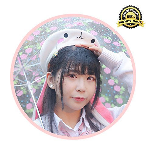 Kawaii Rabbit Beret Bunny Ear Hat Cute Gift Costume Headwear Christmas New Year
