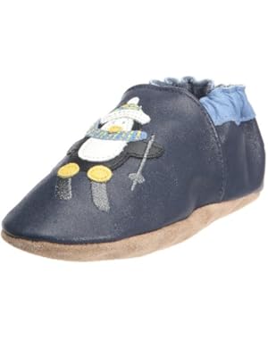 Soft Soles Skiing Penquin Crib Shoe (Infant/Toddler)