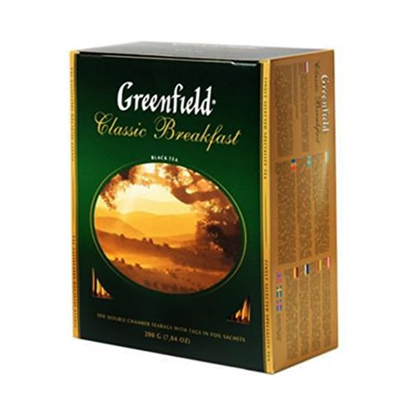 Greenfield Schwarztee Classic Breakfast 100 Beutel Assam Broken Tee black Tea
