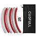CUSFULL Weighted Hula Hoop 2.3 lbs for Fitness, Exercise, Weight Loss-Premium NBR Foam Surface Detachable Hoop for Adults and Kids