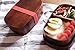 Lautechco Japanese Bento Boxes Wood Lunch Box Handmade Natural Wooden Sushi Box Tableware Bowl Food Container