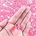 Super Z Outlet Acrylic Color Ice Rock Crystals Treasure Gems for Table Scatters, Vase Fillers, Event, Wedding, Birthday Decoration Favor, Arts & Crafts (385 Pieces) (Pink)