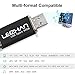 leizhan 128GB USB 3.0 Flash Drive Thumb Drives Jump Drive Storage Memory Stick Type-C/USB 2 in 1 -Black