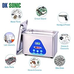 DK SONIC 42KHz Sonic Cleaner with Digital Timer and