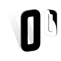 12 Inch Self Adhesive House Numbers, Acrylic Modern