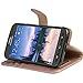 Arae Samsung Galaxy s7 Active Wallet Case with Kickstand and flip cover (not for s7), Rosegold
