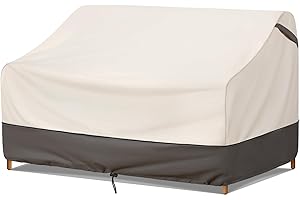 Bestalent Patio Furniture Covers Waterproof,Outdoor 3-Seater Sofa Cover Fits up to 79W x 38D x 35H inches