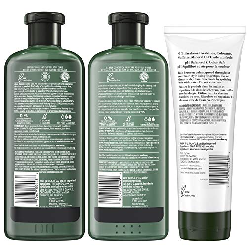 Herbal Essences biorenew Sulfate Free Shampoo, Conditioner and Curl