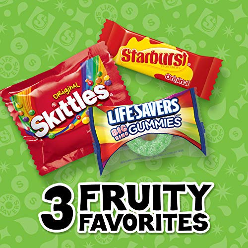 1 SKITTLES+STARBURST+Halloween+Variety+22+7+Ounces