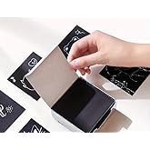 Aoerway Rainbow Scratch Paper 100 Pages Mini Scratch Off Papers Art Supplies with 2 Cute Molds and 2 Wooden Stylus for Creative DIY or as Birthday Party Cards