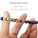Besteel 7 Pcs Natural Stone Chakras Bracelet for Men Women Crystal Healing Yoga Bead Bracelet Adjustable