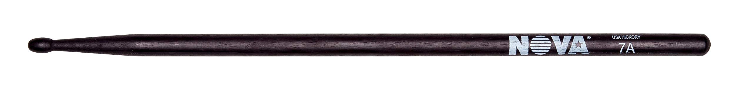 Vic FIrth - NOVA Drumsticks - 7A - Wood Tip - Black — image 1