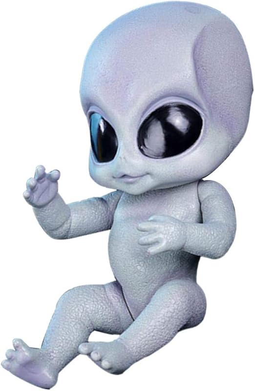 realistic alien baby doll