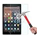 [2-Pack] OMOTON Screen Protector Compatible with All-New Fire HD 8, Tempered Glass/HD / 9H Hardness