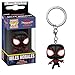 Funko Pop Keychain: Animated Spider-Man Movie - Miles Morales Spider-Man Collectible Figure, Multicolor