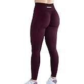 AUROLA Workout Leggings for Women Seamless Scrunch Tights Tummy Control Gym Fitness Girl Sport Active Yoga Pants