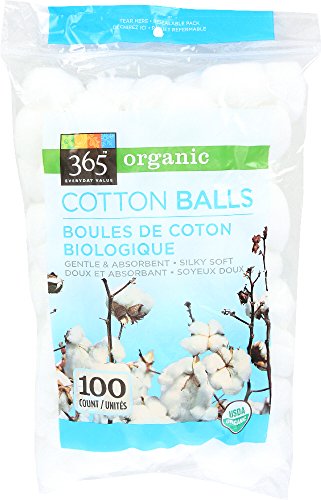 365 Everyday Value, Organic Cotton Balls, 100 Count