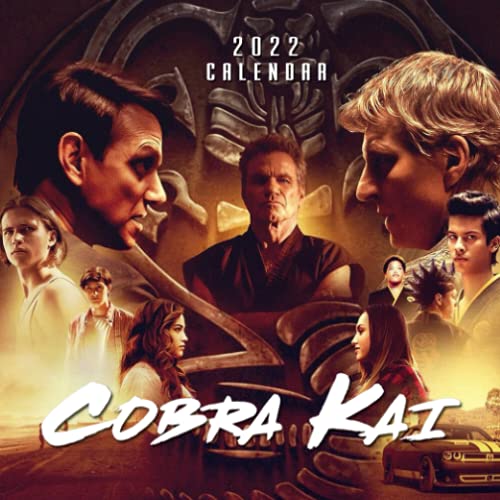 Cobra Kai Calendar 2022 2022 Calendar Movie Tv Series Films Calendar 